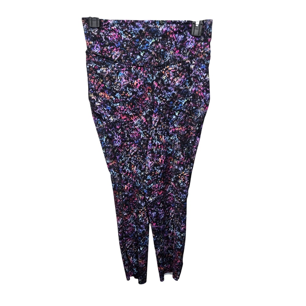 Lululemon Base Pace High-Rise Crop 23 Multi Color Abstract Print Leggings Size 6